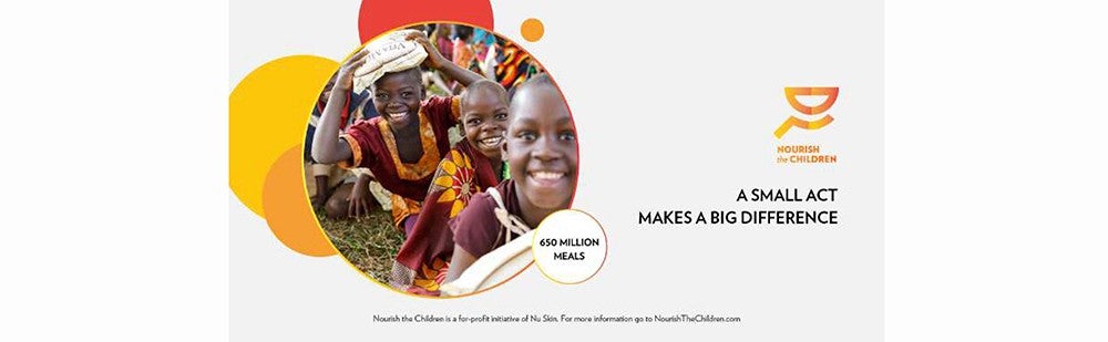 ニュースキンエンタープライズ社 栄養不良に苦しむ子どもたちへの食糧寄付が6億5,000万食を達成